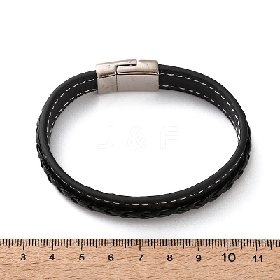 Imitation Leather Cord Bracelets BJEW-N0011-029B-1