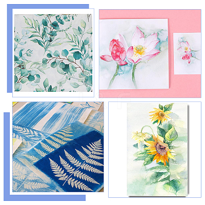 Rectangle Plastic Gel Printing Plate for Arts and Crafts DIY-WH0698-021-1