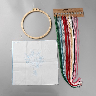 DIY Embroidery Kits DIY-WH20001-08F-1