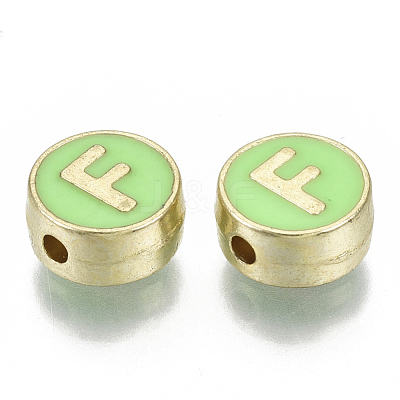 Alloy Enamel Beads X-ENAM-S122-028F-NR-1