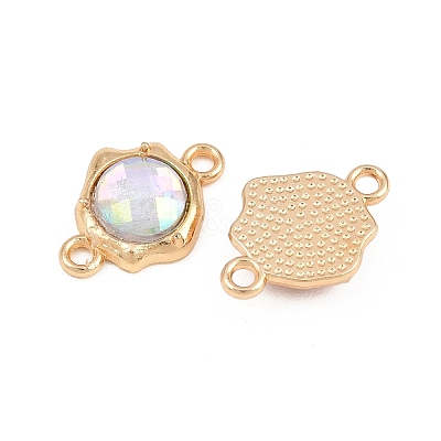 Alloy Resin Sun Connector Charms RE-CBA4818-03A-1