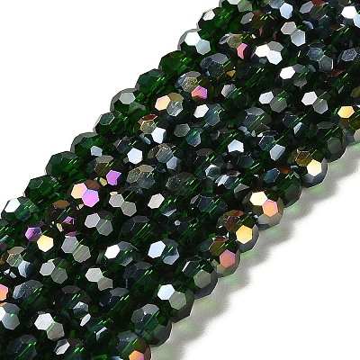 Transparent Glass Beads EGLA-A035-T6mm-B10-1