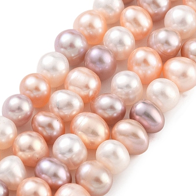 Natural Cultured Freshwater Pearl Beads Strands PEAR-C003-12J-1