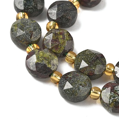 Natural Dragon Blood Beads Strands G-G271-C06-10mm-1