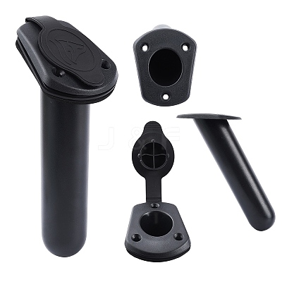 Kayak Deck Plastic Flush Mount Fishing Boat Rod Holders FIND-WH0057-01-1