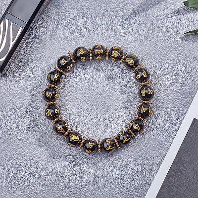 Natural Agate Beads Strands G-OC0001-37B-10mm-1