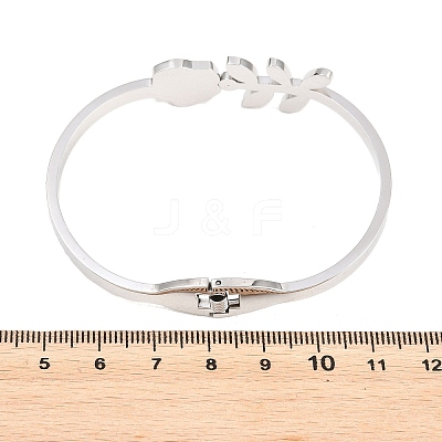 304 Stainless Steel Micro Pave Rhinestone Hinged Bangles for Women BJEW-E113-03P-1