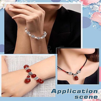 25Pcs Tibetan Style Alloy Spacer Beads FIND-LP0001-49-1
