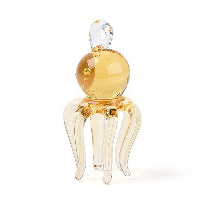 Handmade Lampwork Big Pendants LAMP-T025-06E-1