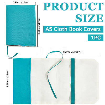Cloth Book Covers AJEW-WH20020-083-1