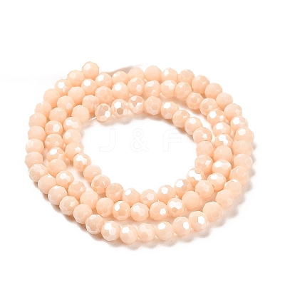 Opaque Glass Beads Stands LS-EGLA-A035-P4mm-B05-1
