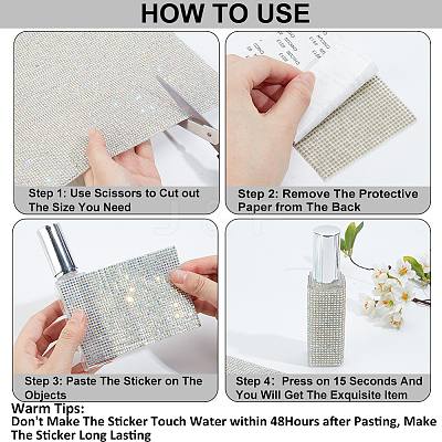 Rhinestone Sticker DIY-WH20048-003F-1