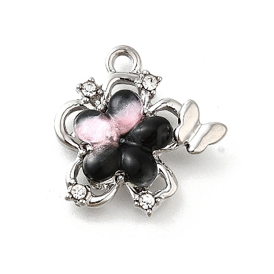 Alloy Acrylic Pendants LS-PALLOY-R157-02P-02-1