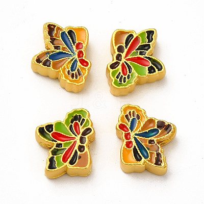 Rack Plating Alloy Beads ENAM-M048-31MG-1
