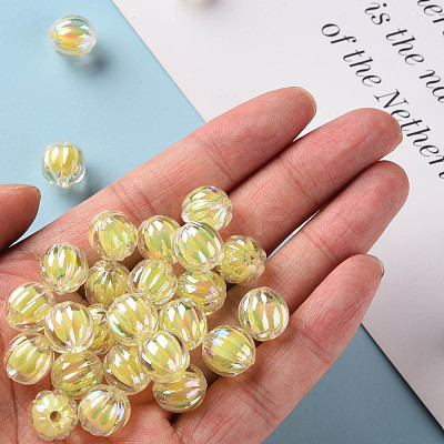 Transparent Acrylic Beads TACR-S152-07B-SS2105-1