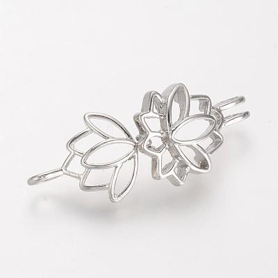 Alloy Diffuser Locket Pendants PALLOY-S062-40P-1