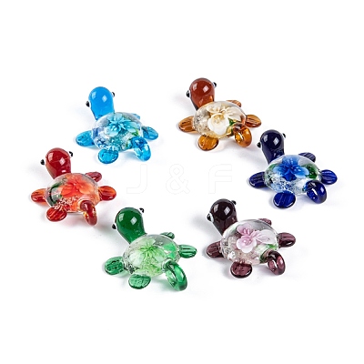 Handmade Lampwork Pendants LAMP-S078-B-1