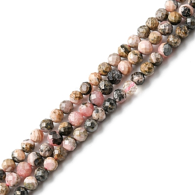Natural Argentina Rhodonite Beads Strands LS-G-M399-01B-1