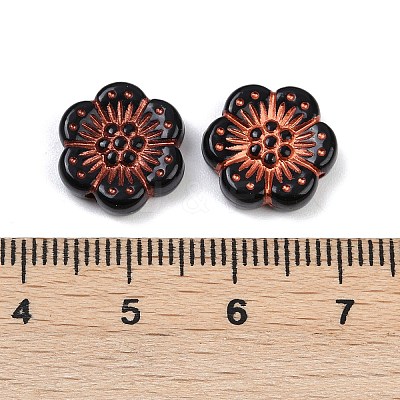 Opaque Acrylic Beads OACR-P029-10A-01-1