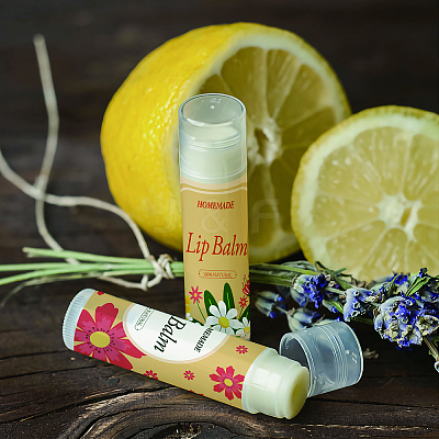 80Pcs 8 Style Lip Balm DIY Label Sticker DIY-CP0007-95B-1