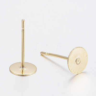 304 Stainless Steel Stud Earring Findings STAS-G179-55G-3mm-1