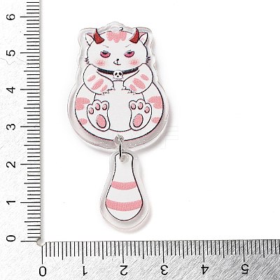 Acrylic Pendants OACR-R267-06B-1