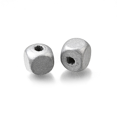 Spray Painted Wooden Beads WOOD-P021-01B-M-1