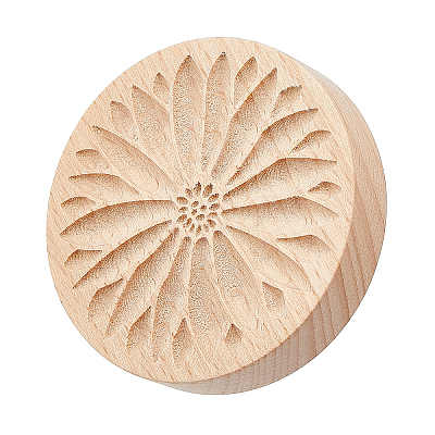 Beech Wood Cookie Molds AJEW-WH0083-45A-1