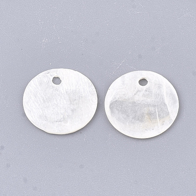 Capiz Shell Pendants X-SHEL-S274-71A-1