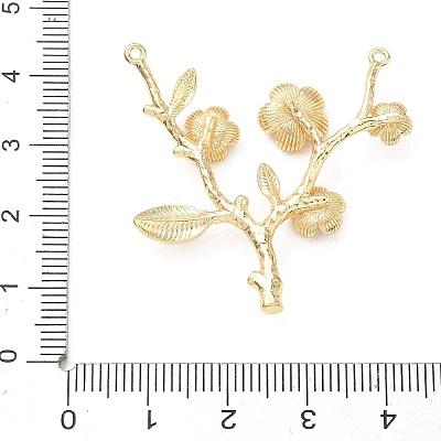 Spring Brass Pendants KK-G601-06G-05-1