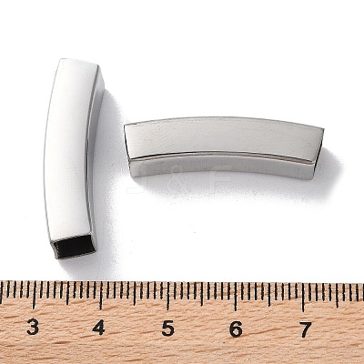 Non-Tarnish 304 Stainless Steel Tube Beads STAS-B066-01P-1