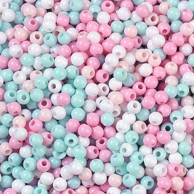 Opaque Acrylic Beads OACR-H118-07A-07-1