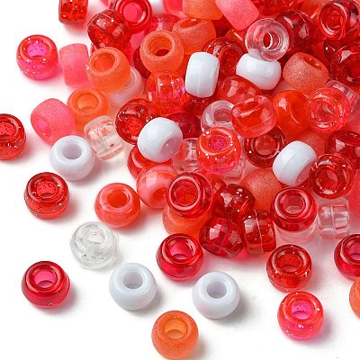 424G 8 Colors Acrylic Beads KY-FS0001-22A-1