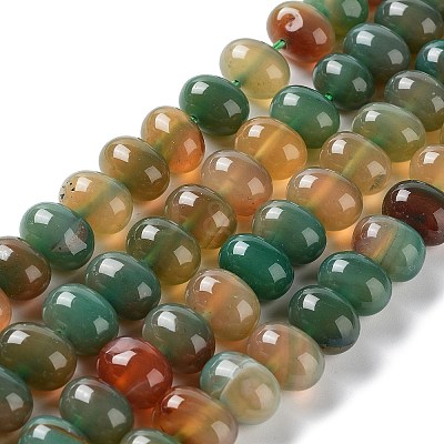 Natural Agate Beads Strands G-G021-03B-12-1