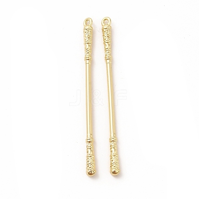 Rack Plating Alloy Big Pendants PALLOY-E025-14G-1