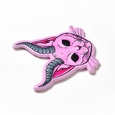 Halloween Printed Acrylic Pendants MACR-K330-09B-1