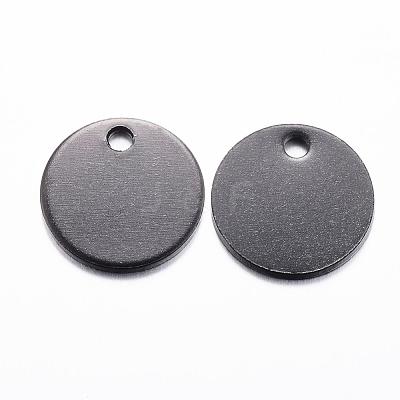 304 Stainless Steel Stamping Blank Tag Charms STAS-H383-04-1