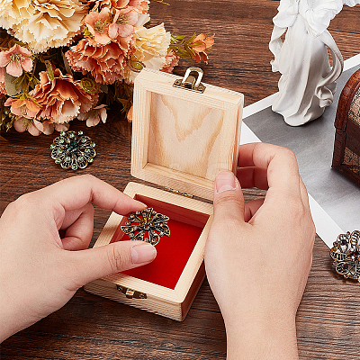 Wood Jewelry Box AJEW-WH0541-33-1