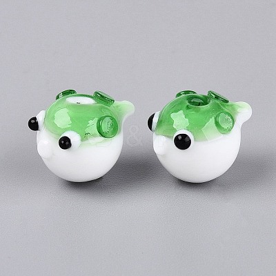 Handmade Lampwork Beads LAMP-Q039-12H-1