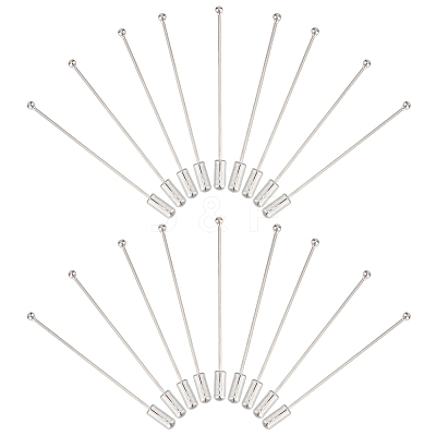30Pcs Brass Lapel Pins KK-SC0007-12-1