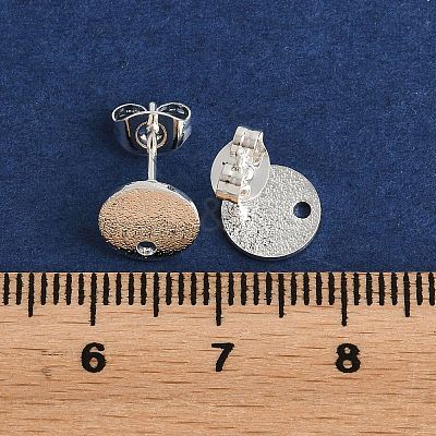 304 Stainless Steel Stud Earring Findings STAS-Z021-A-01S-1