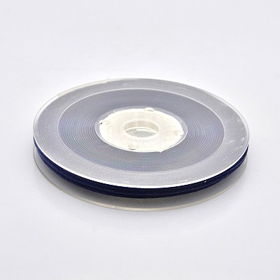 Polyester Velvet Ribbon for Gift Packing and Festival Decoration SRIB-M001-4mm-370-1