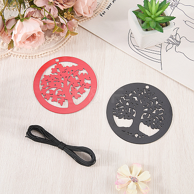 DIY Wind Chime Pendant Making Kits DIY-CN0003-73-1