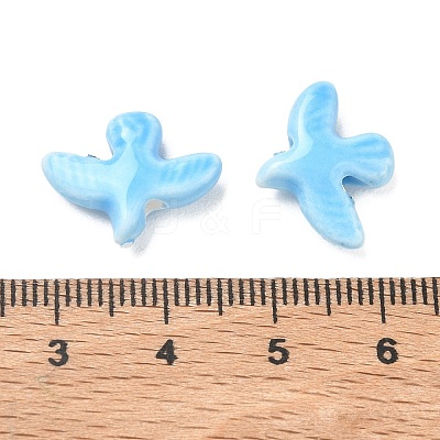 Handmade Porcelain Beads PORC-D013-01H-1
