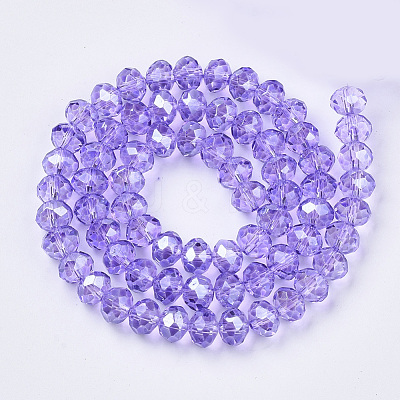 Baking Paint Glass Beads Strands EGLA-Q120-C-A01-1