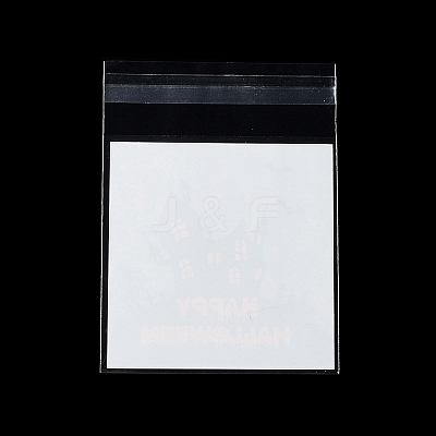 Halloween Theme Plastic Bakeware Bag OPP-Q004-02B-1