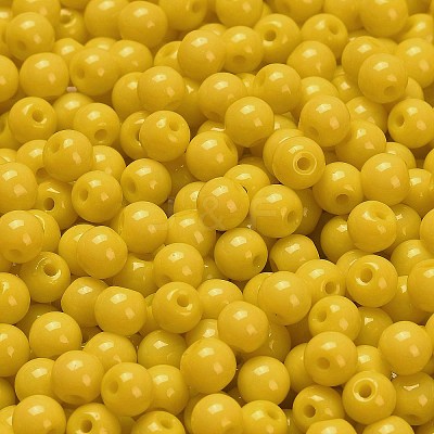 Opaque Colours Glass Seed Beads SEED-C001-02B-14-1