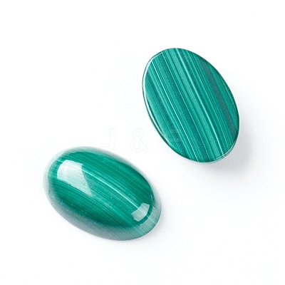 Natural Malachite Cabochons G-E557-03F-1