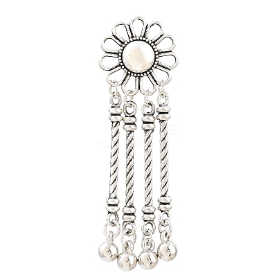 Tibetan Style Alloy Big Pendants AL-CBAAECB-02AS-H-1