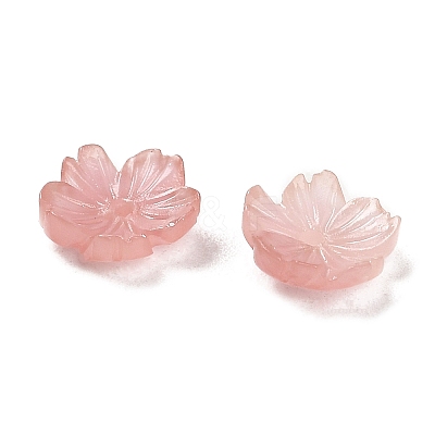 Synthetic Coral Dyed Beads CORA-P008-01A-01-1